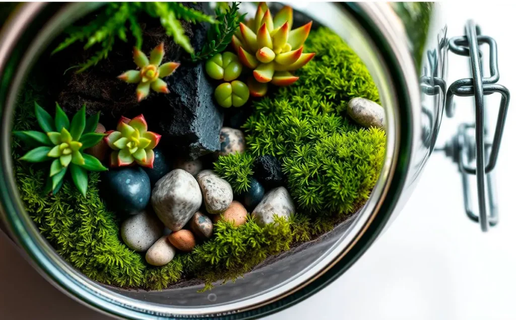 Terrario plantas